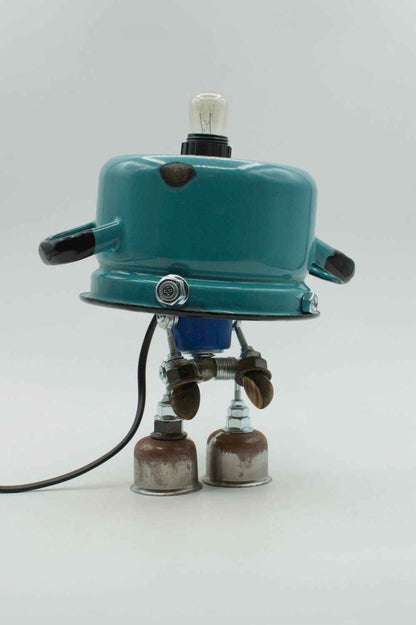 Robot lampada da tavolo stile "PENTOLINO" fatta a mano