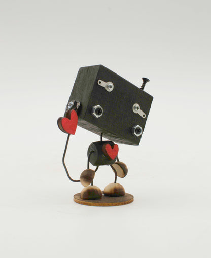 MINIBOT handmade robot sculpture