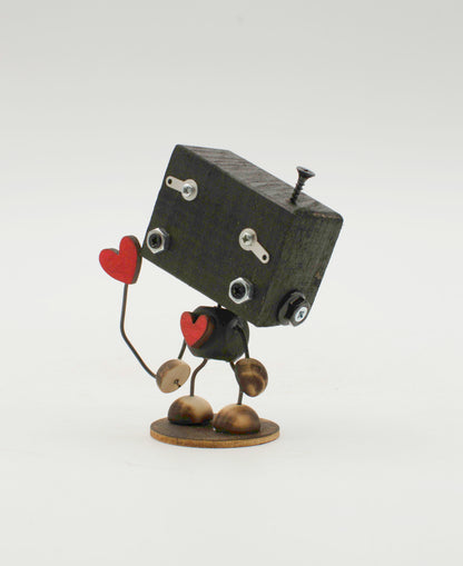 MINIBOT handmade robot sculpture