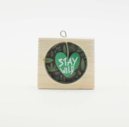 I Sospesi – Piccoli Quadri Artigianali in Legno da Appendere - Stay Wild